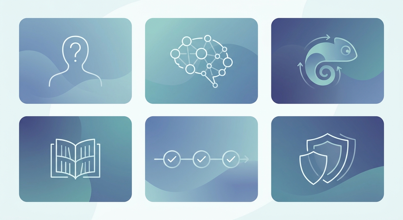 Six capabilities of a multiplayer agent: identity, per-person memory, audience-aware behavior, shared skills, change audit, role permissions.
